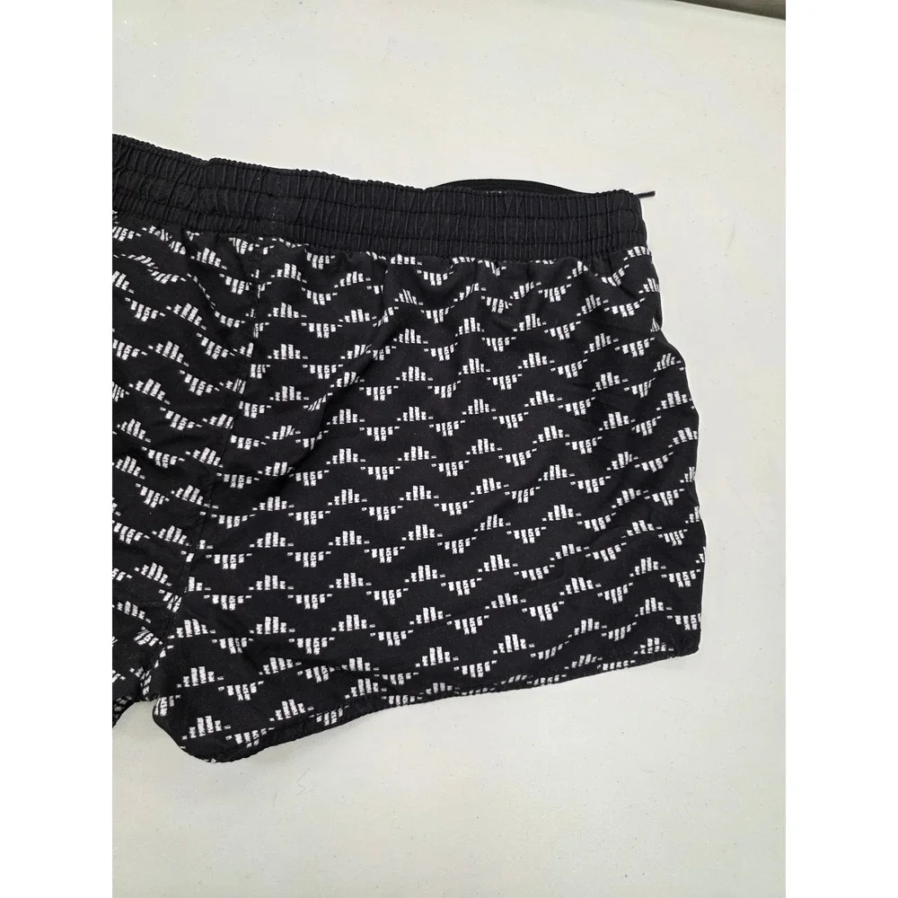 Old Navy Womens Modern Board Shorts Black White Geo Print UPF 50 Size M NEW